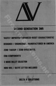 A black and white photo of the back cover of an old manual.