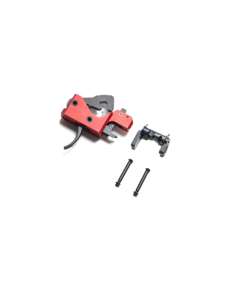 The LAT AR-15 forced reset trigger with ambidextrous offset selector lever