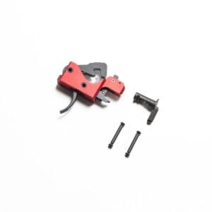 The LAT service-rifle match-grade 3-position AR-15 forced reset trigger cassette with anti-walk pins